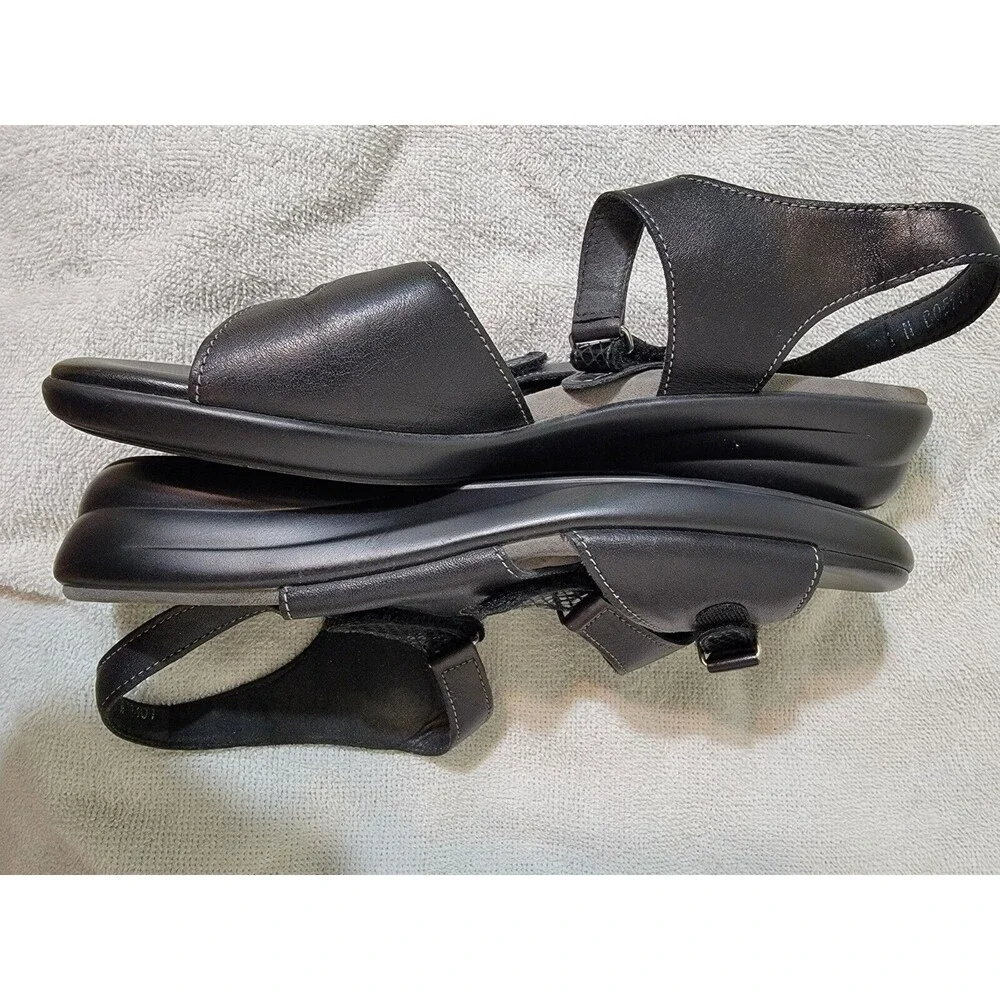 SAS TABBY‎ Slingback BLACK TRIPAD Comfort Sandals Women's Size 10.5N